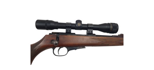 FOIRE OCCASION - CARABINE CARL WALTHER CAL.22LR + LUNETTE NIKKO STIRLING 4X32 + MODERATEUR