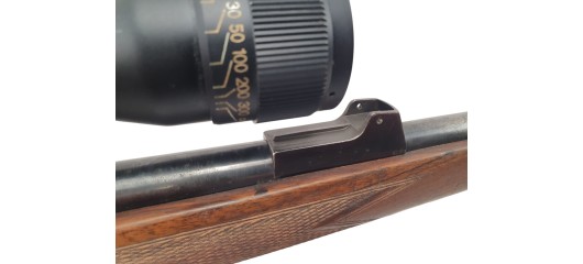 FOIRE OCCASION - CARABINE CARL WALTHER CAL.22LR + LUNETTE NIKKO STIRLING 4X32 + MODERATEUR
