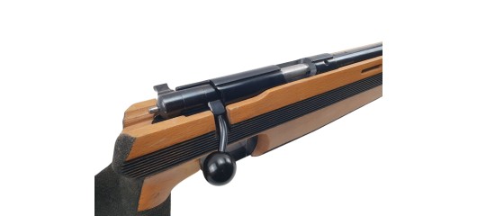 FOIRE OCCASION - CARABINE SCOLAIRE ANSCHUTZ MATCH 54 CAL.22LR  CROSSE ERGO + PLAQUE A CROCHET