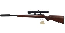 FOIRE OCCASION - CARABINE CZ 455 CANON LOURD VARMINT 17HMR + MOD+ LUNETTE HAWKE