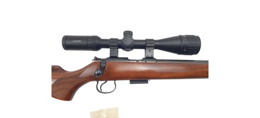 FOIRE OCCASION - CARABINE CZ 455 CANON LOURD VARMINT 17HMR + MOD+ LUNETTE HAWKE