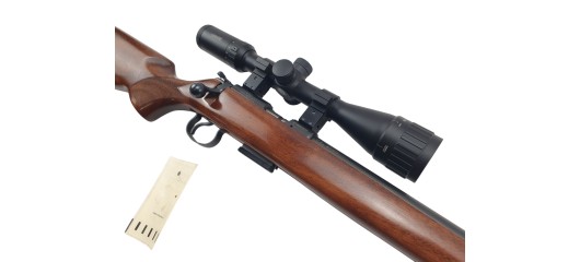 FOIRE OCCASION - CARABINE CZ 455 CANON LOURD VARMINT 17HMR + MOD+ LUNETTE HAWKE