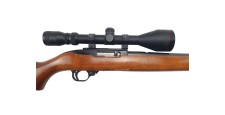 RUGER OCCASION - CARABINE SEMI-AUTO RUGER 10/22 FILETÉE CAL.22LR + LUNETTE SIMMONS 3-9x50 + MODERATEUR