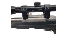 RUGER OCCASION - CARABINE SEMI-AUTO RUGER 10/22 INOX CUSTOM FILETÉE CAL.22LR + LUNETTE BUSHNELL 3-9x40