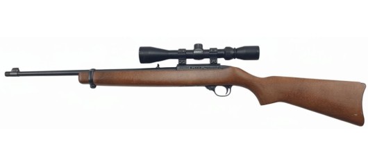 RUGER OCCASION - CARABINE SEMI-AUTO RUGER 10/22 FILETÉE CAL.22LR + LUNETTE BUSHNELL 3-9x40