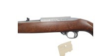 RUGER OCCASION - RARE CARABINE SEMI-AUTO RUGER 10/22 STUTZEN INOX CAL.22LR FILETÉE