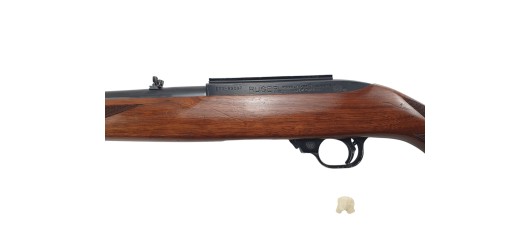 RUGER OCCASION - CARABINE SEMI-AUTO RUGER 10/22 BOIS FILETÉE CAL.22LR + FREIN DE BOUCHE