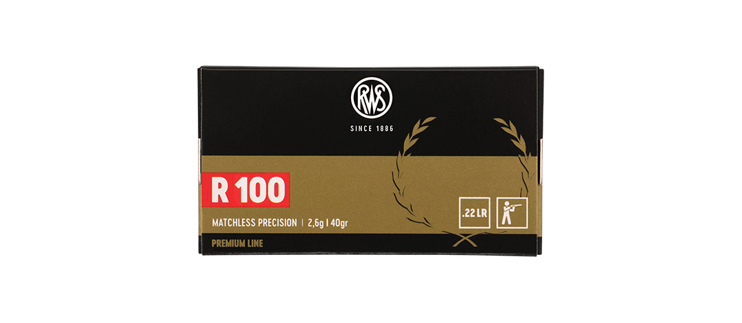 BOITE DE 50 CARTOUCHES RWS R100 CAL.22LR 40GR