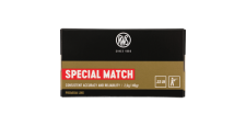 BOITE DE 50 CARTOUCHES RWS SPECIAL MATCH CAL.22LR 40GR