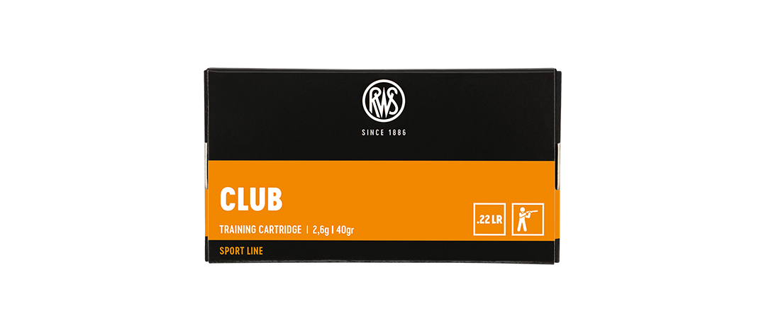 BOITE DE 50 CARTOUCHES RWS CLUB CAL.22LR 40GR