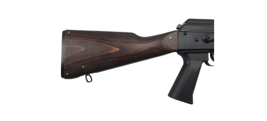 FOIRE AK - WBP AK JACK DELUXE BLACK WOOD CANON CHROMÉ CAL.7.62x39 + 1 CHARGEUR 30 COUPS OFFERT !