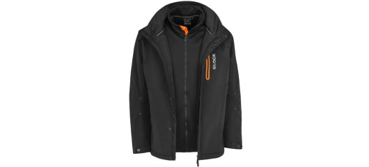 MANTEAU ET VESTE GLOCK 2 EN 1 PERFECTION BLACK TAILLE XL