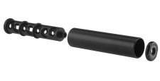MODÉRATEUR DE SON 28dB SAK 22LR FILETAGE 1/2x20UNF