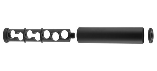 MODÉRATEUR DE SON 28dB SAK 22LR FILETAGE 1/2x20UNF