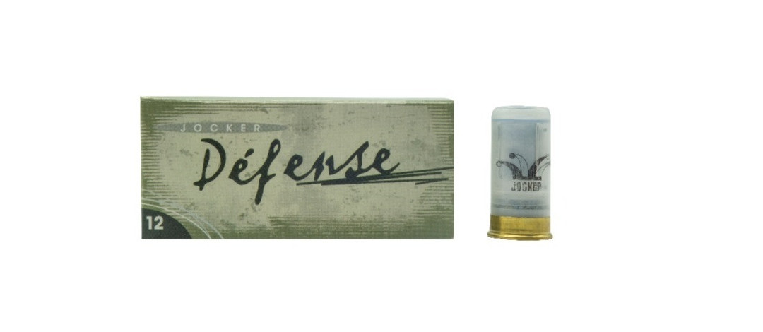 BOITE DE 10 CARTOUCHES JOCKER CHEVROTINES ELASTOMERE CAL.12/67 9 GRAINS