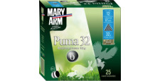 BOITE DE 25 CARTOUCHES MARY ARM PUMA 32G BOURRE GRASSE CAL.12/70 PLOMB 9