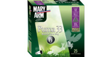 BOITE DE 25 CARTOUCHES MARY ARM PUMA 33G BOURRE JUPE CAL.12/70 PLOMB 6