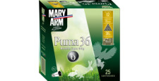 BOITE DE 25 CARTOUCHES MARY ARM PUMA 36G BOURRE JUPE CAL.12/70 PLOMB 6