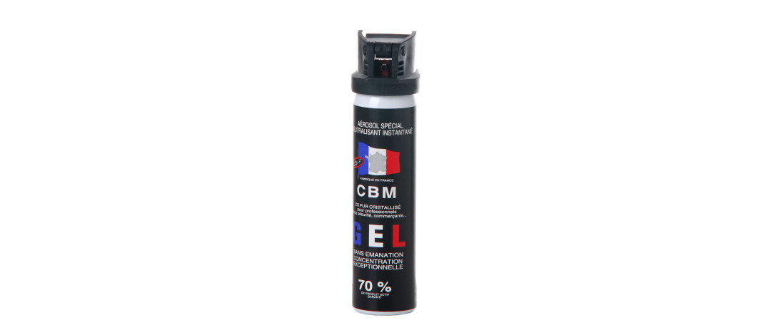 BOMBE DE DÉFENSE GEL CS 75ML
