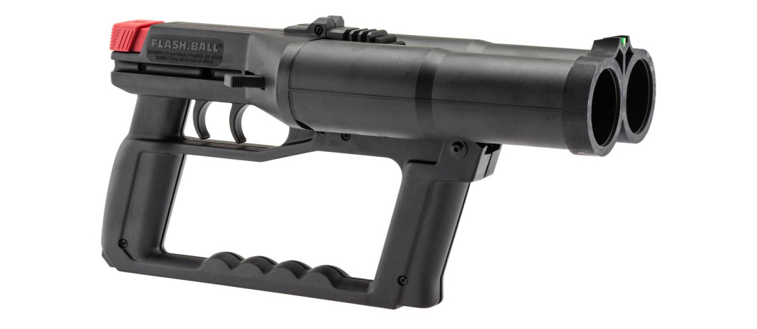 PISTOLET DE DÉFENSE VERNEY-CARRON FLASH BALL + 8 CARTOUCHES
