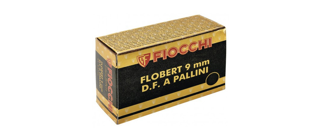 BOITE DE 50 CARTOUCHES FIOCCHI CAL.9 FLOBERT PLOMB 7.5