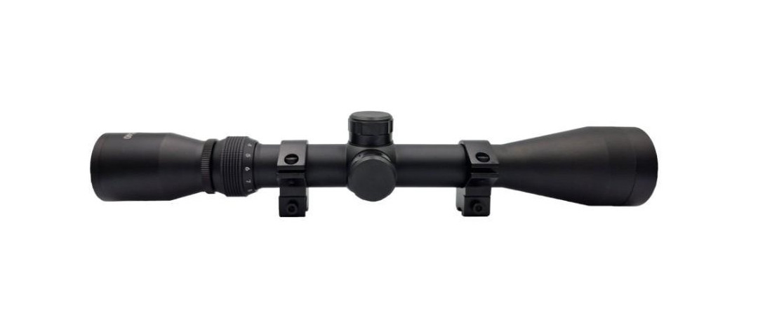 LUNETTE SPÉCIALE 22LR 3-9X40 RÉTICULE TÉLÉMETRIQUE + COLLIERS OFFERTS