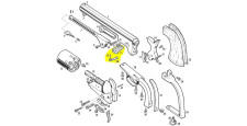 CLAVETTE PIETTA POUR REVOLVER MODÉLE 1851/1860 : 11+57+58