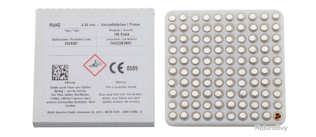 100 AMORCES RWS SMALL PISTOL 4031