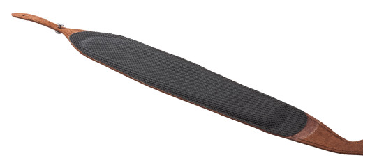 BRETELLE FUSIL CUIR PLEINE FLEUR COBRA AVEC TAMPON ANTI DÉRAPANT