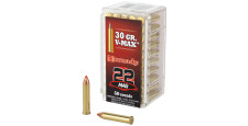 BOITE DE 50 CARTOUCHES HORNADY V-MAX CAL.22 MAGNUM 30 GR