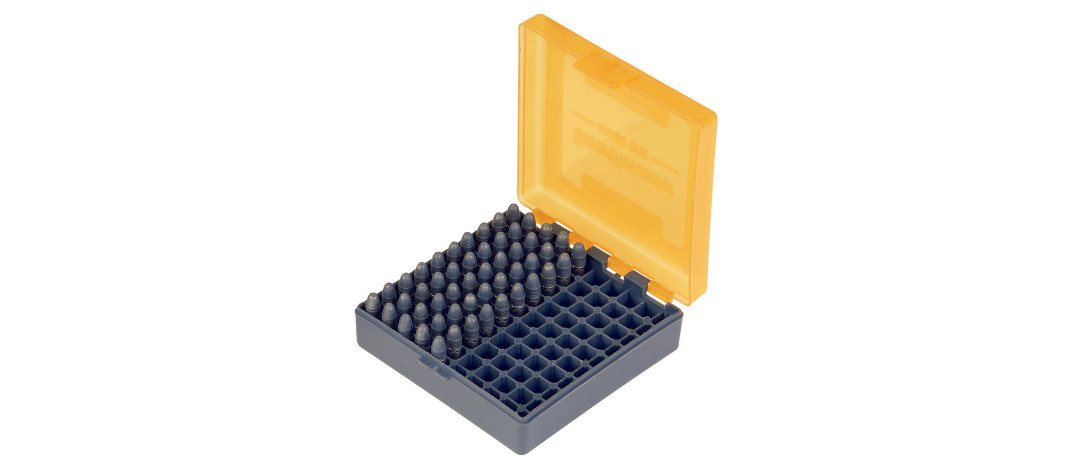BOITE A MUNITIONS SMARTRELOADER N°10 POUR 100 CART. CALIBRE 22LR / 25 ACP