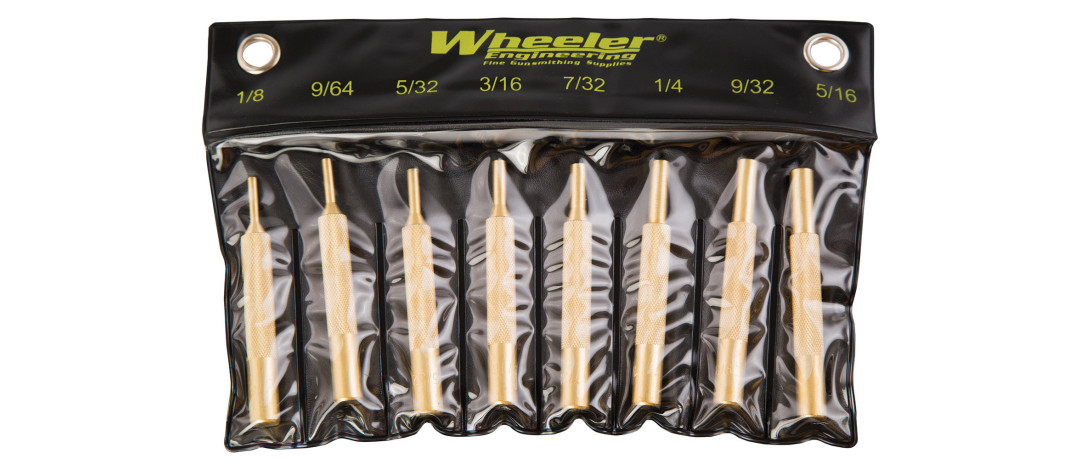 KIT CHASSE-GOUPILLE LAITON 8 PIECES WHEELER