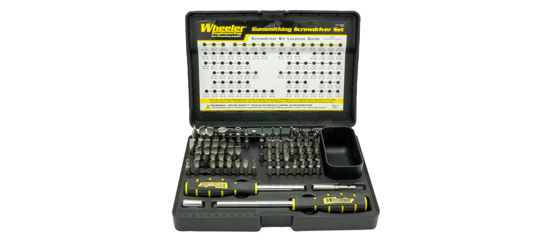 JEU DE TOURNEVIS ARMURIER PROFESSIONNEL  WHEELER 89 PIÉCES