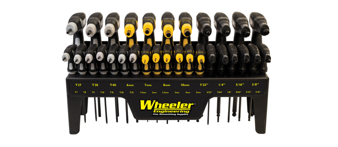 JEU DE 30 CLÉS A POIGNÉE LUXE ALLEN - SAE - METRIQUE - TORX QUALITÉ ARMURIER WHEELER
