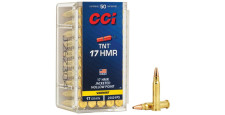 BOITE DE 50 CARTOUCHES CCI TNT CAL.17HMR 17GR