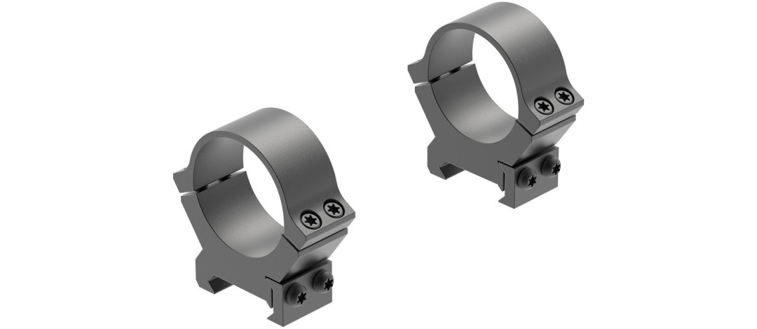 COLLIERS DE MONTAGE LEUPOLD PRW2  Ø30mm RAIL 22mm MEDIUM
